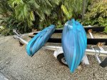 2 single kayaks