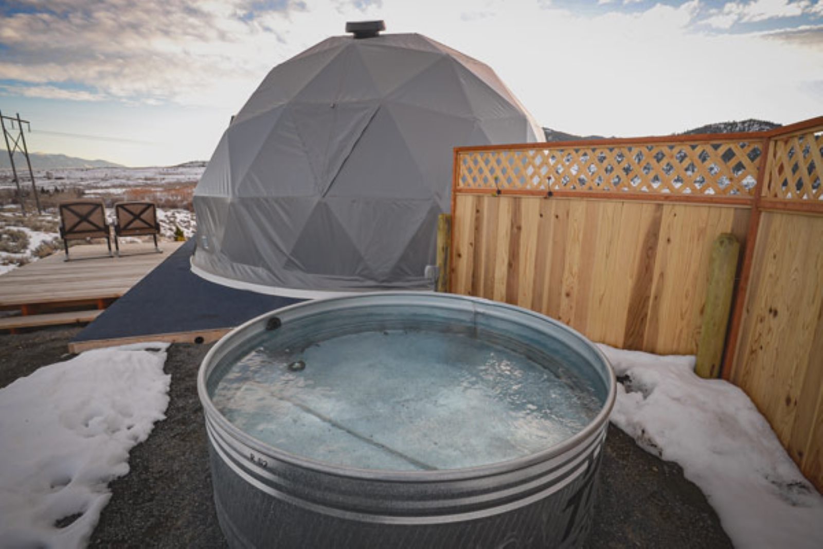 Pipestone Village and Hotsprings Private Hotsprings, Date Night Special