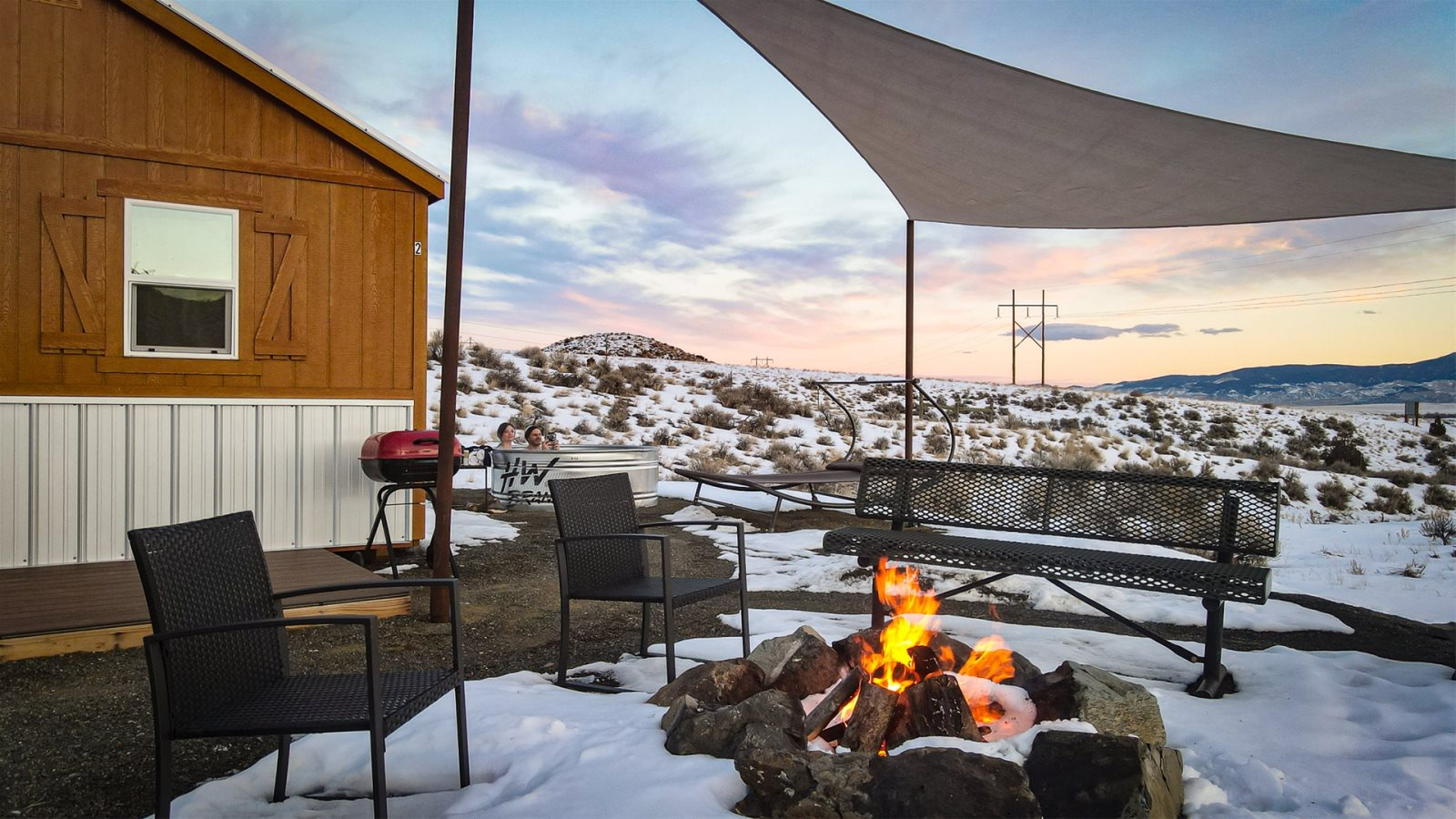 Pipestone Village and Hotsprings