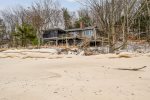 Secluded Lake MI Front Home with 110ft of Private Beach