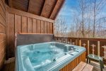 Hot Tub and a view